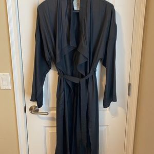 SUPER COOL Draping Charcoal Coat